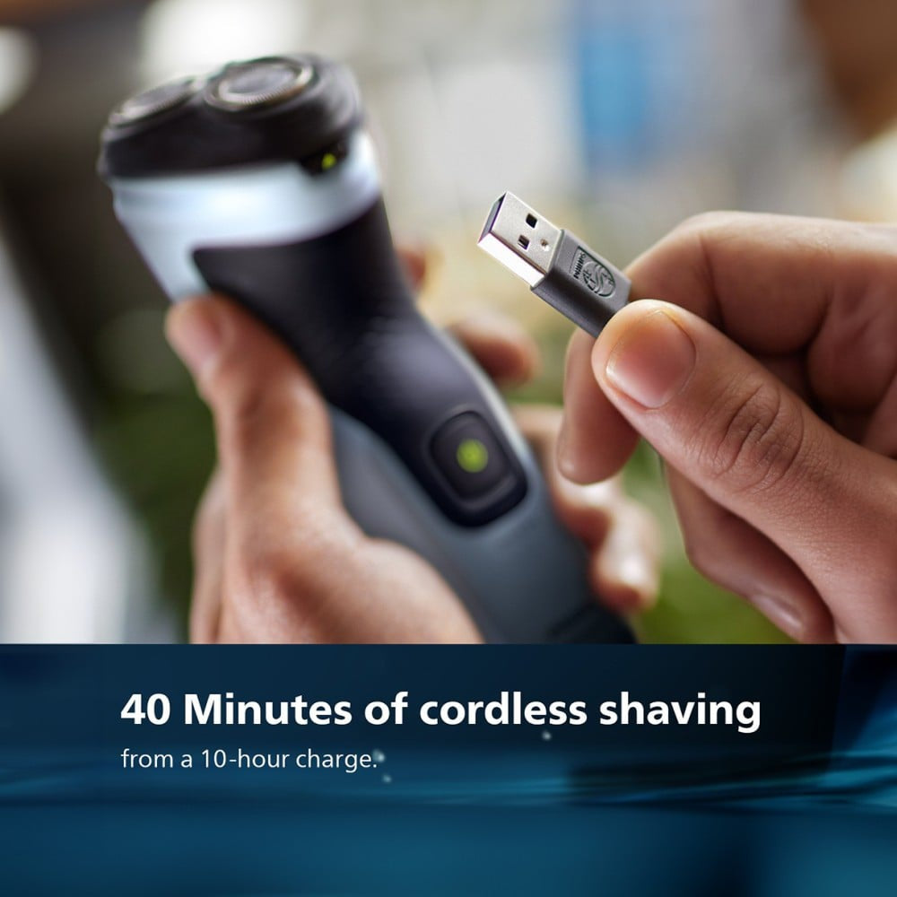 Philips X3063/03 3000X Electric Shaver (Celestial Blue) : 1 unit