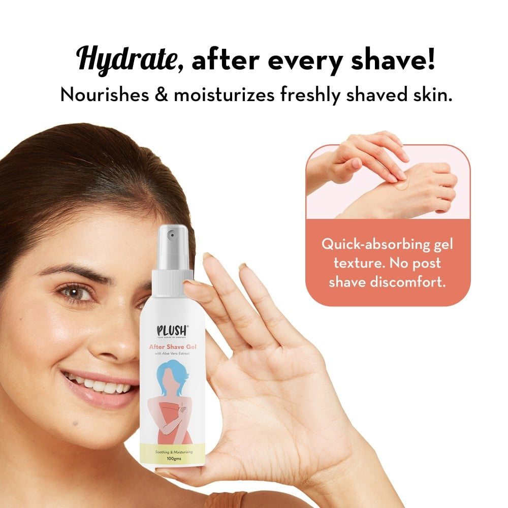 Plush Women's After Shave Gel : 100 g