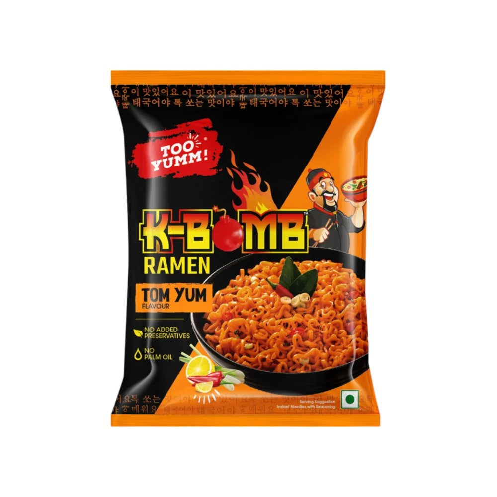 Too Yumm K-Bomb Ramen Instant Noodles - Tom Yum : 80 g