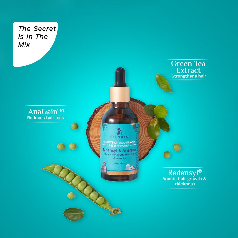 Pilgrim Redensyl & Anagain Hair Growth Serum : 50 ml