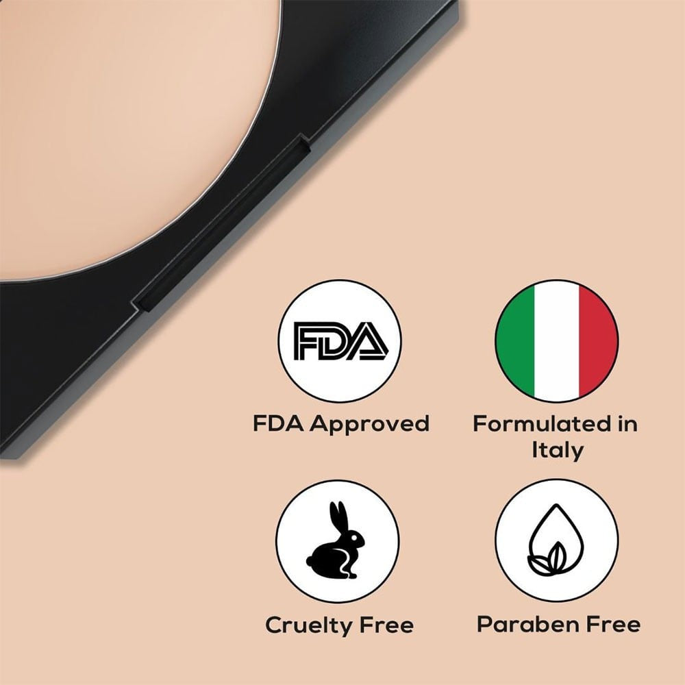 Renee Face Base Compact (Macadamia Beige) : 9 g