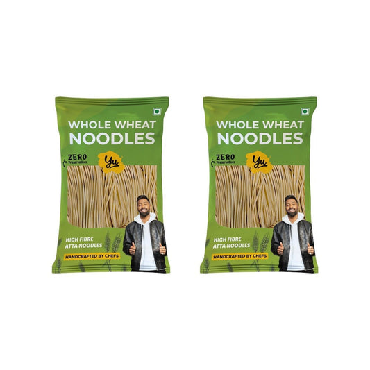 Yu 100% Whole Wheat Noodles - Pack of 2 : 2 x 150 g