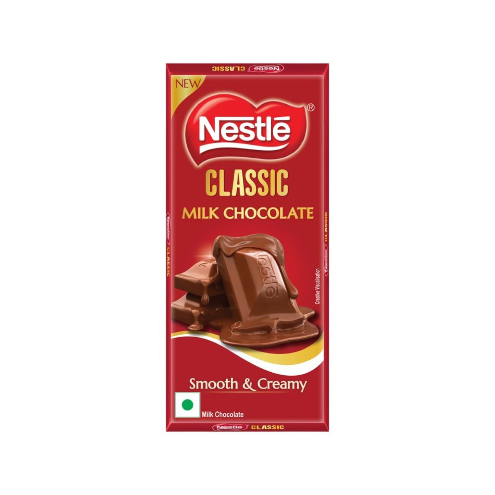 Nestle Classic Milk Chocolate Bar Smooth & Creamy : 150 g