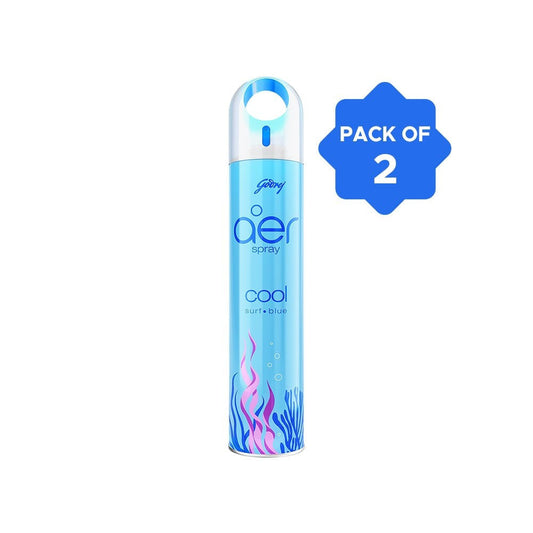 Godrej Aer Cool Surf Blue Room Freshener - Pack of 2 : 2 x 220 ml