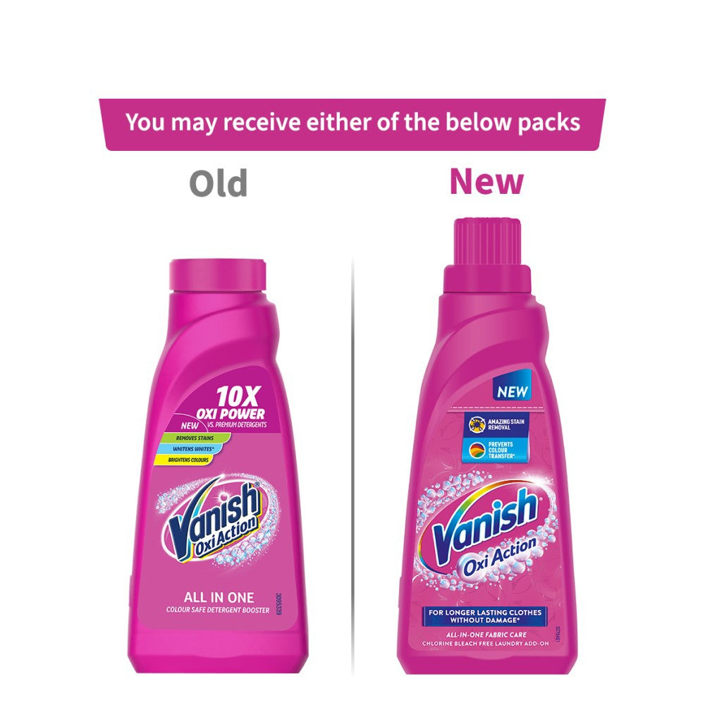 Vanish Oxi Action Fabric Stain Remover 400 ml - Pack of 2 : 2 x 400 ml