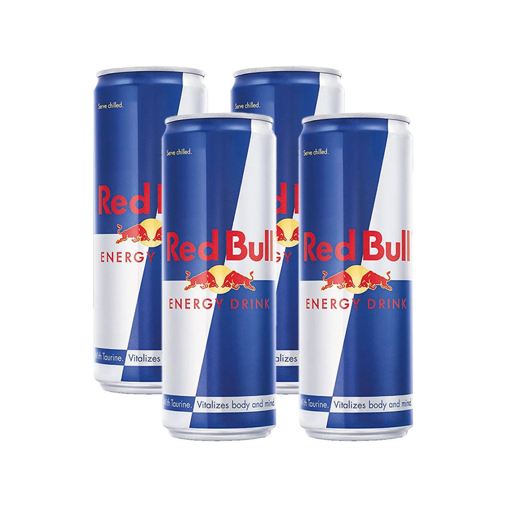 Red Bull Energy Drink (350 ml) - Pack of 4 : 4 x 350 ml