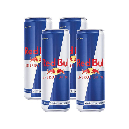 Red Bull Energy Drink (350 ml) - Pack of 4 : 4 x 350 ml