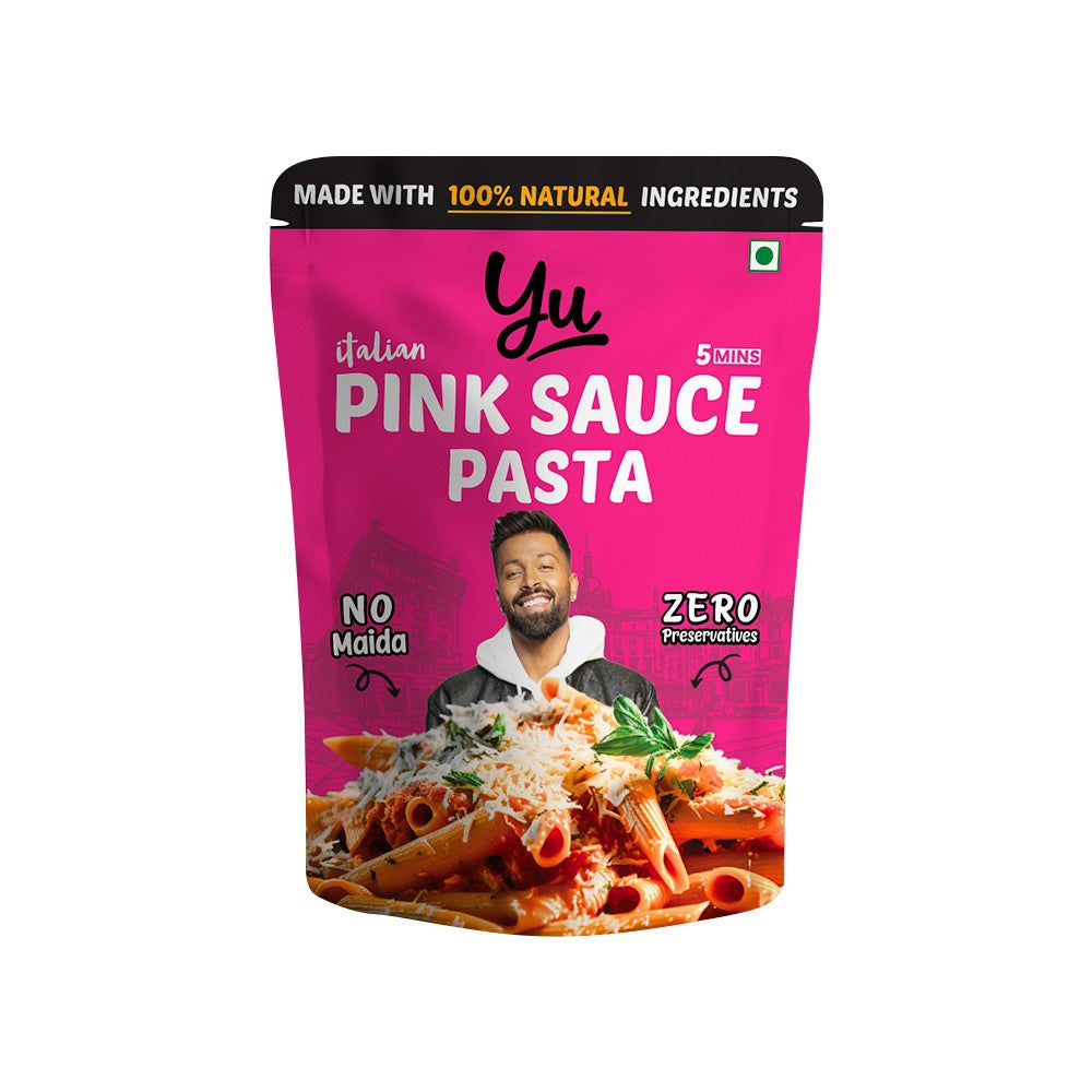 Yu Pink Sauce Instant Wheat Pasta (Penne) : 65 g