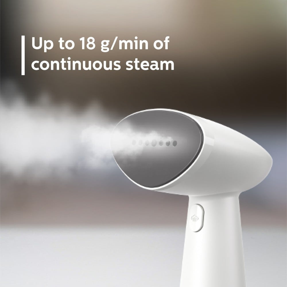Philips Domestic Handheld Garment Steamer 900W (White & Black) : 1 unit