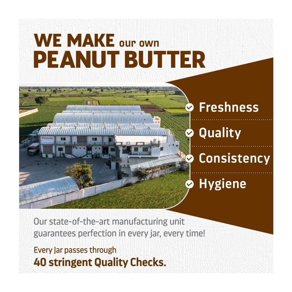 Pintola Dark Chocolate Crunchy Peanut Butter : 510 g