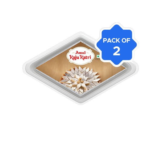 Kaju Katli by Amul Pack of 2 : 2 x 500 g