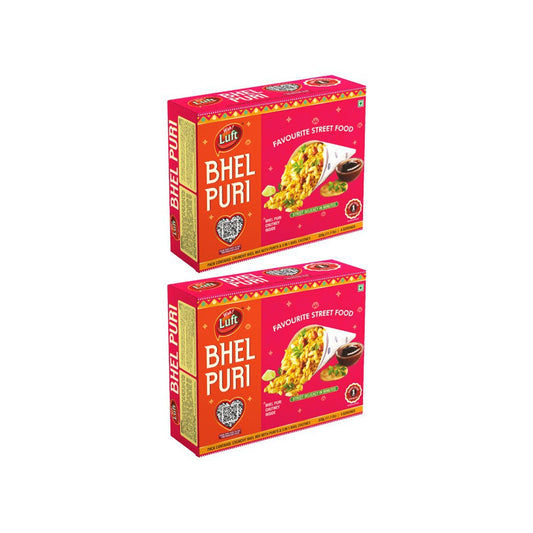 Wah Luft Bhelpuri, (with Bhel Chutney) - Pack of 2 : 2 x 320 g
