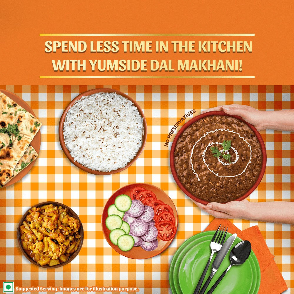 Tata Sampann Yumside Delhi Style Dal Makhani - Ready to Eat : 285 g