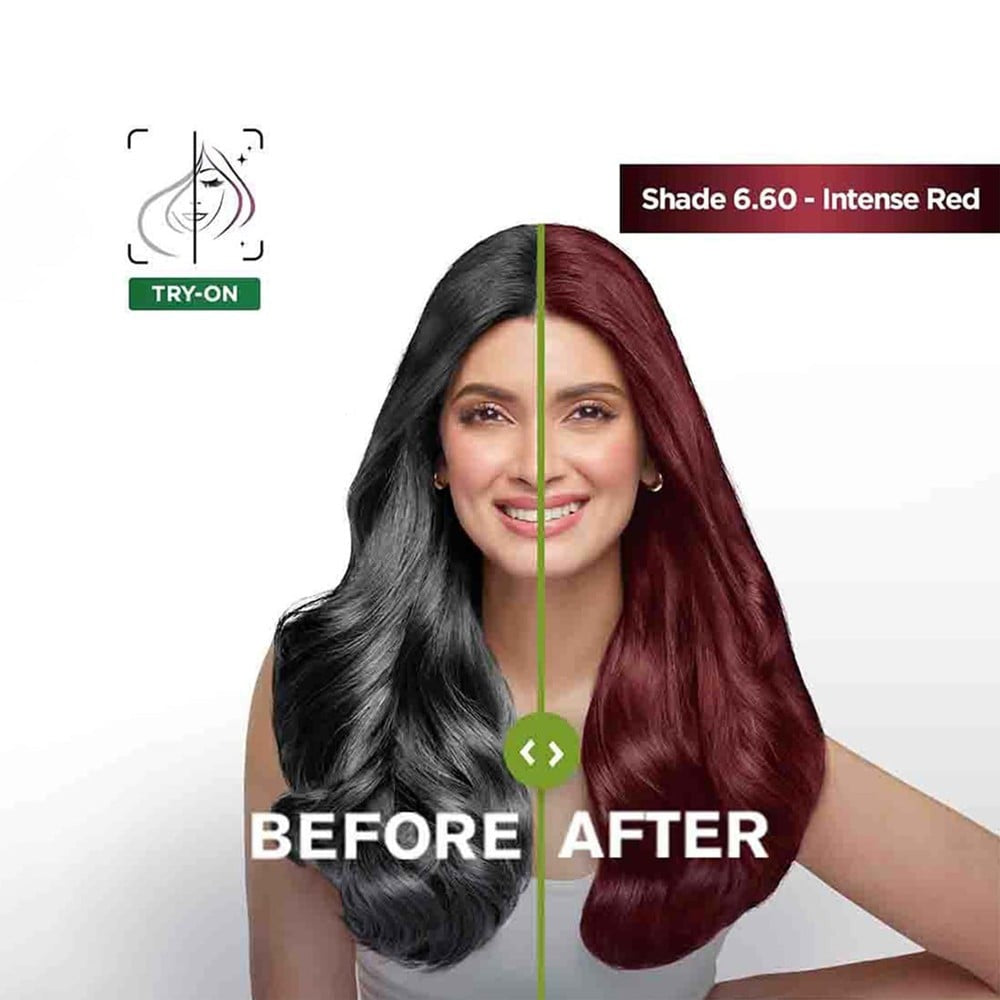 Garnier Color Naturals Creme Riche Hair Colour (Intense Red) : 1 pack