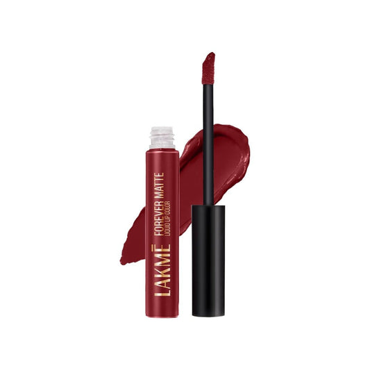 Lakme Forever Matte Liquid Lip Colour (Crimson Rose) : 5.6 ml