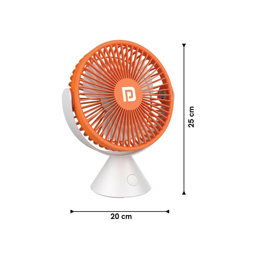 Portronics Aero Breeze Portable Fan (White, 5W) : 1 unit