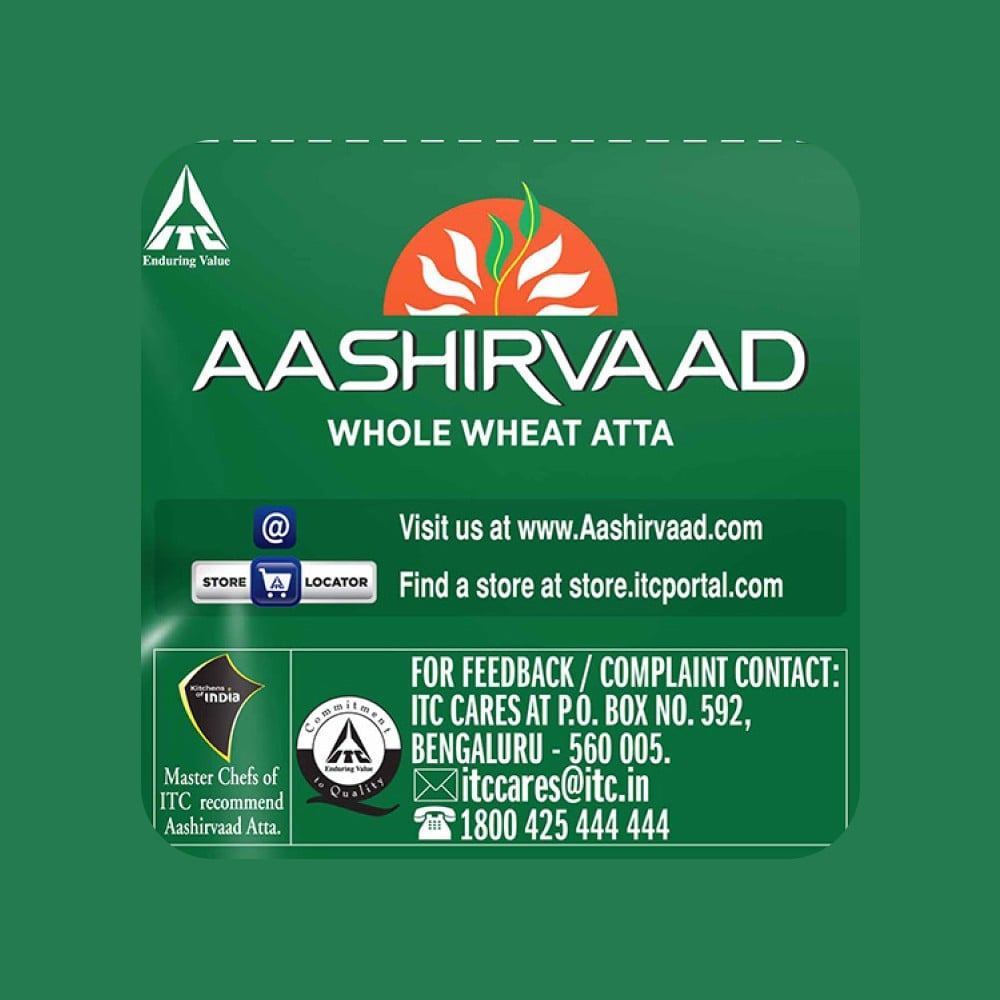 Aashirvaad Organic Atta : 5 kg