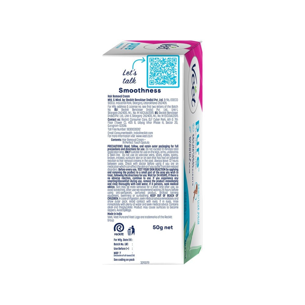 Veet Aloe Vera Sensitive Skin Hair Removal Cream : 50 g