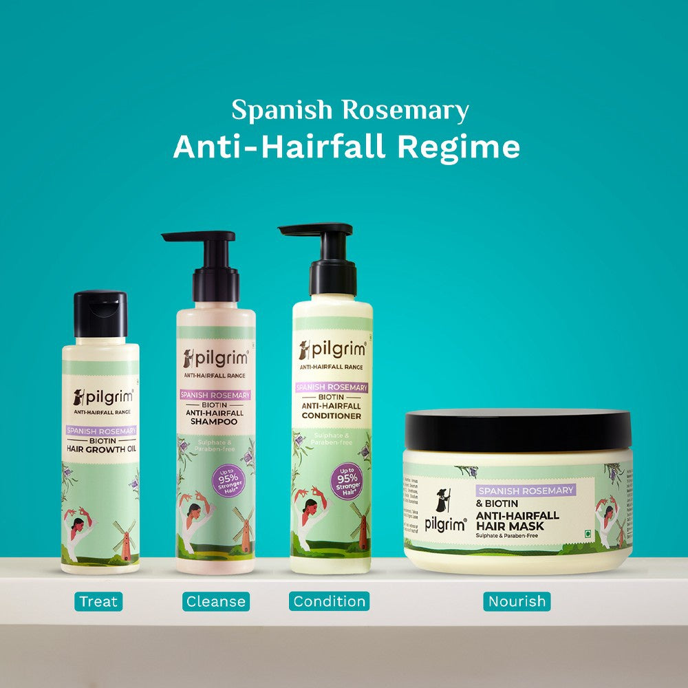 Pilgrim Spanish Rosemary Biotin Growth Hair Oil : 100 ml