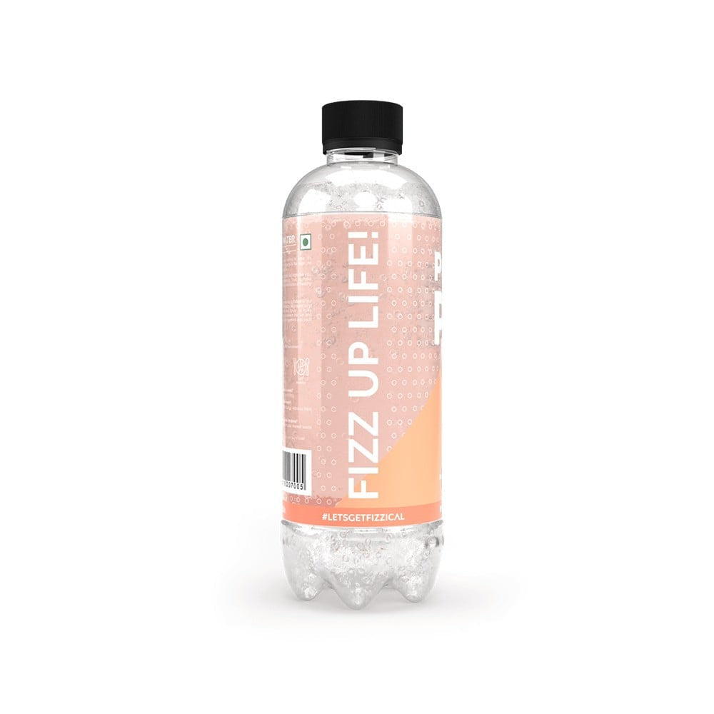 Polka Pop Zero Sugar Peach Sparkling Water : 300 ml