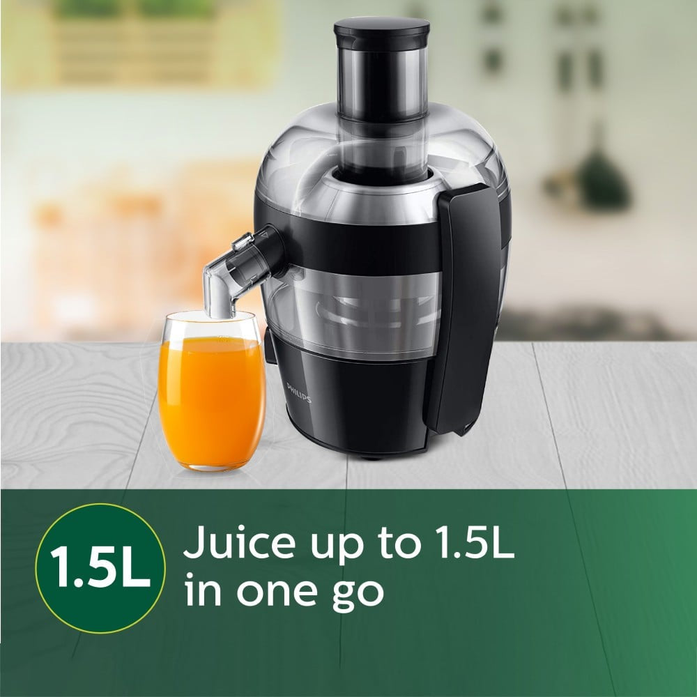Philips Viva Collection 1.5 L 500W Juicer (Ink Black) : 1 unit