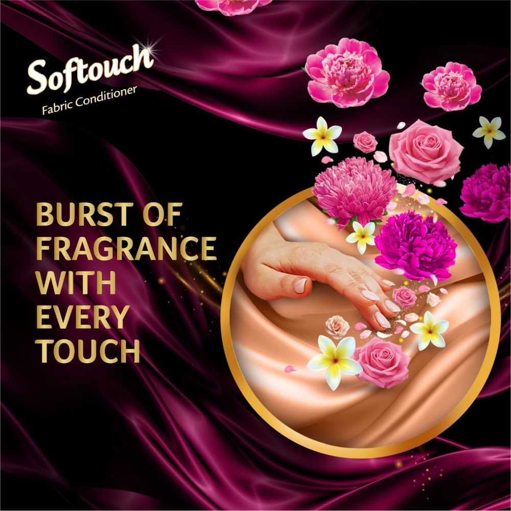 Softouch 2X French Perfume Fabric Conditioner : 210 ml