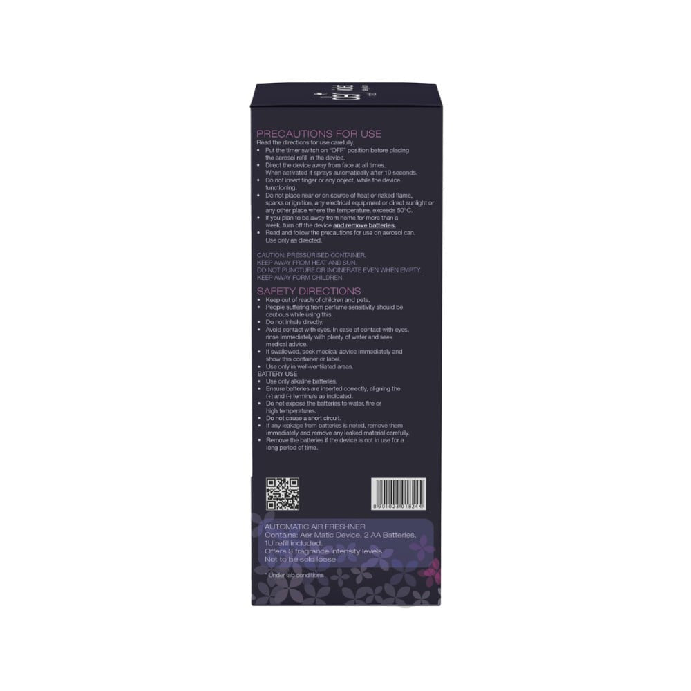 Godrej Aer Matic Air Freshener - Violet Valley Bloom (Machine + Refill) : 225 ml + 1 piece