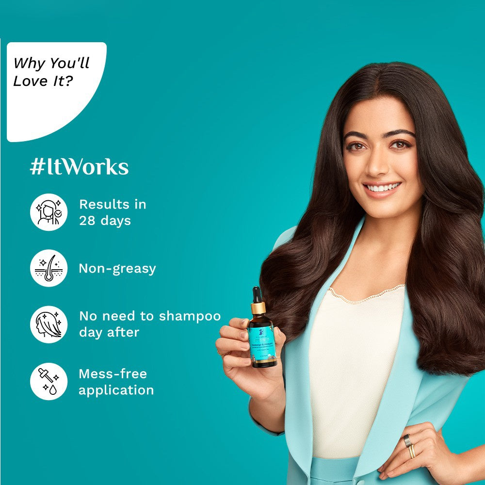 Pilgrim Redensyl & Anagain Hair Growth Serum : 50 ml