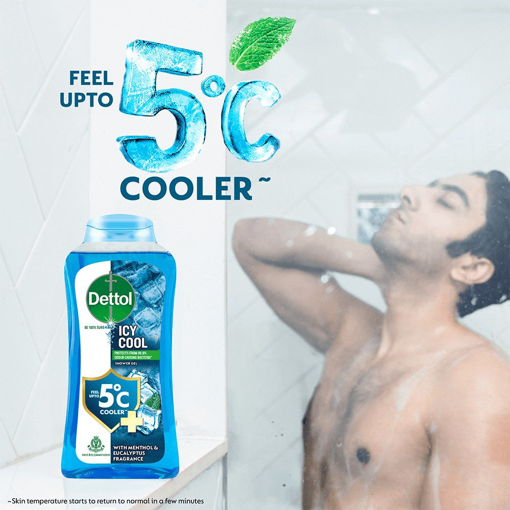 Dettol Icy Cool Shower Gel : 250 ml