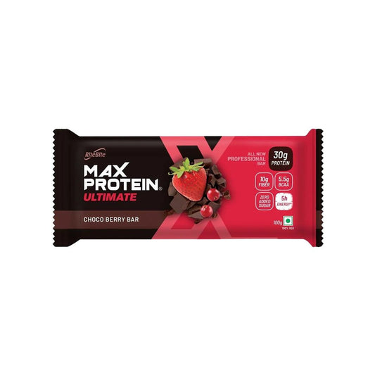 RiteBite Max Protein Bar (Choco Berry) : 100 g