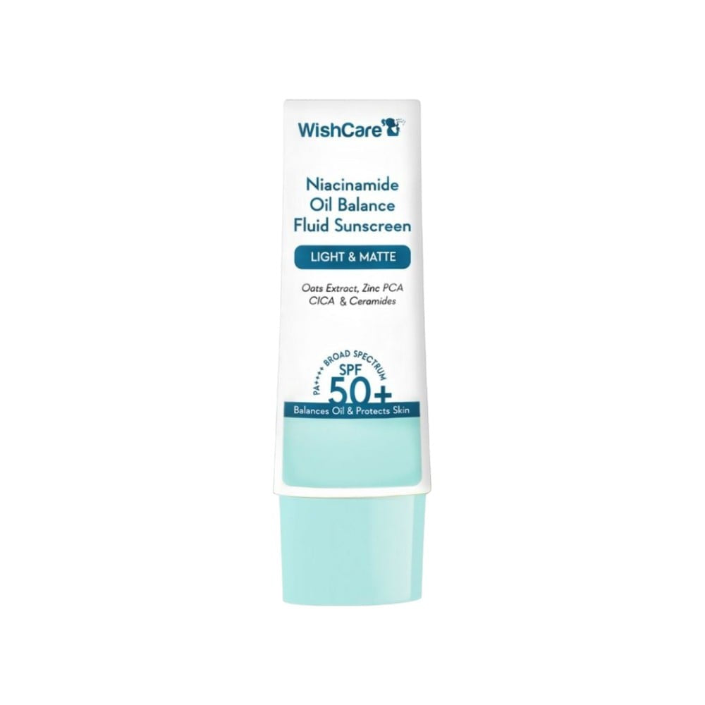 Wishcare Niacinamide Oil Balance Fluid Sunscreen (SPF 50 PA++++) : 50 g