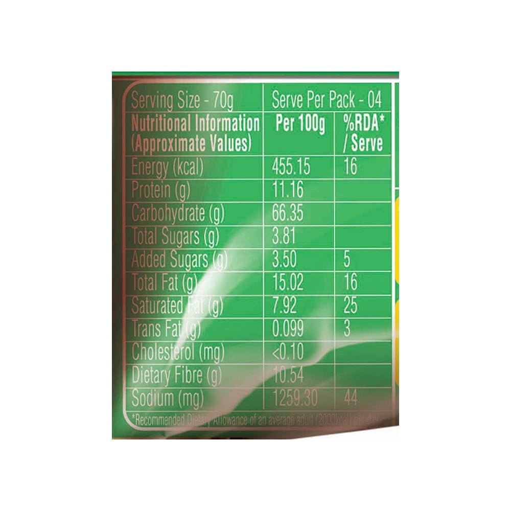 Top Ramen Atta Masala Noodles : 280 g