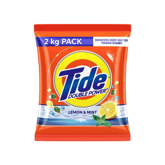 Tide Plus Detergent Powder Lemon & Mint : 2 kg