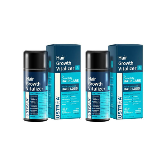 Ustraa Hair Growth Vitalizer Hair Serum - Pack of 2 : 2 x 100 ml