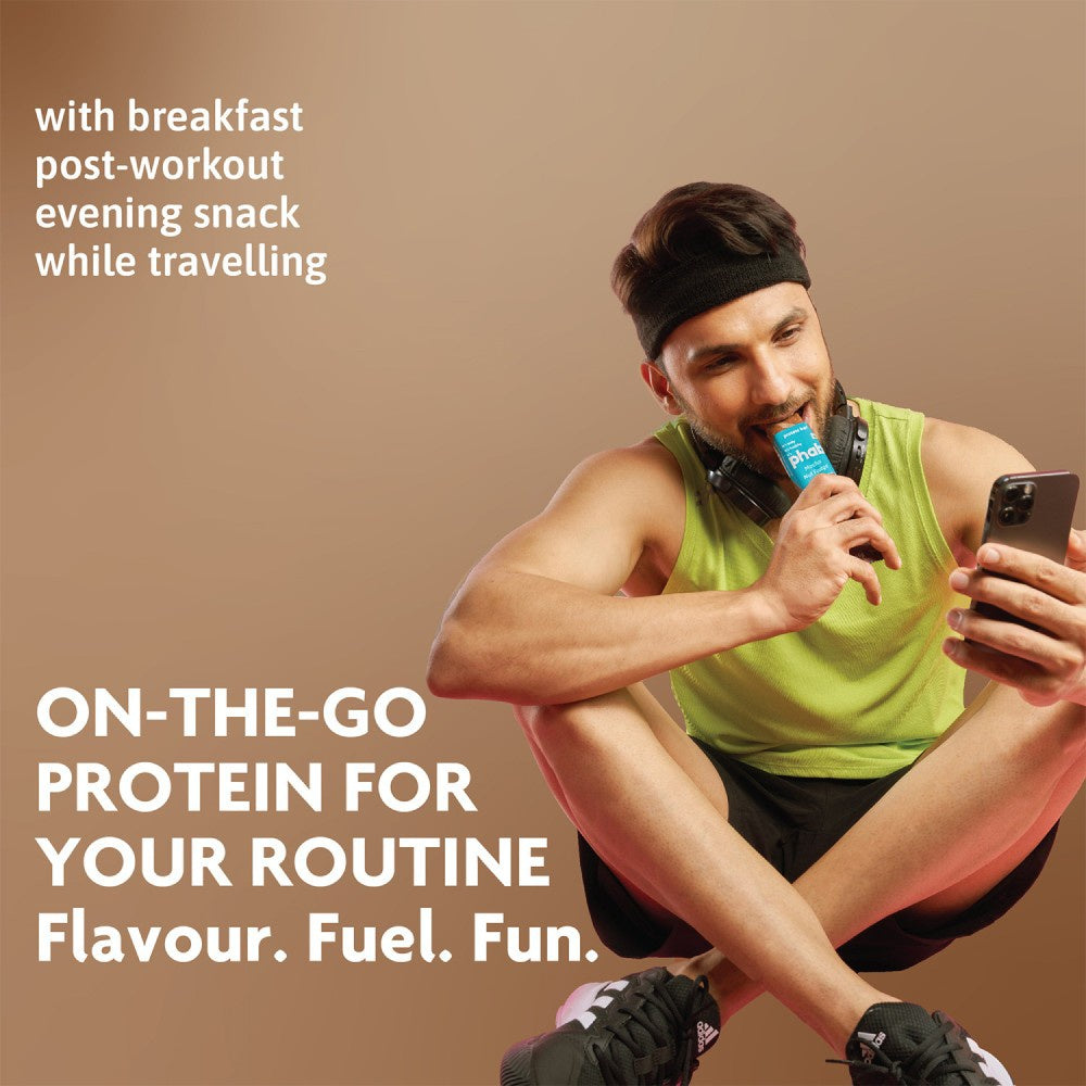 Phab Mocha Nut Fudge 11g Protein Bar : 3 x 35 g