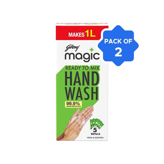 Godrej Protekt Mr. Magic Hand Wash - Pack of 2 : 2 x 5 x 9 g