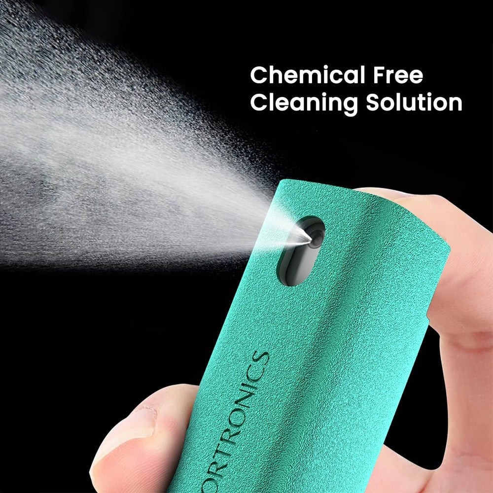 Portronics Swipe 2 Screen Gadget Cleaner (Spray, Green) : 1 unit