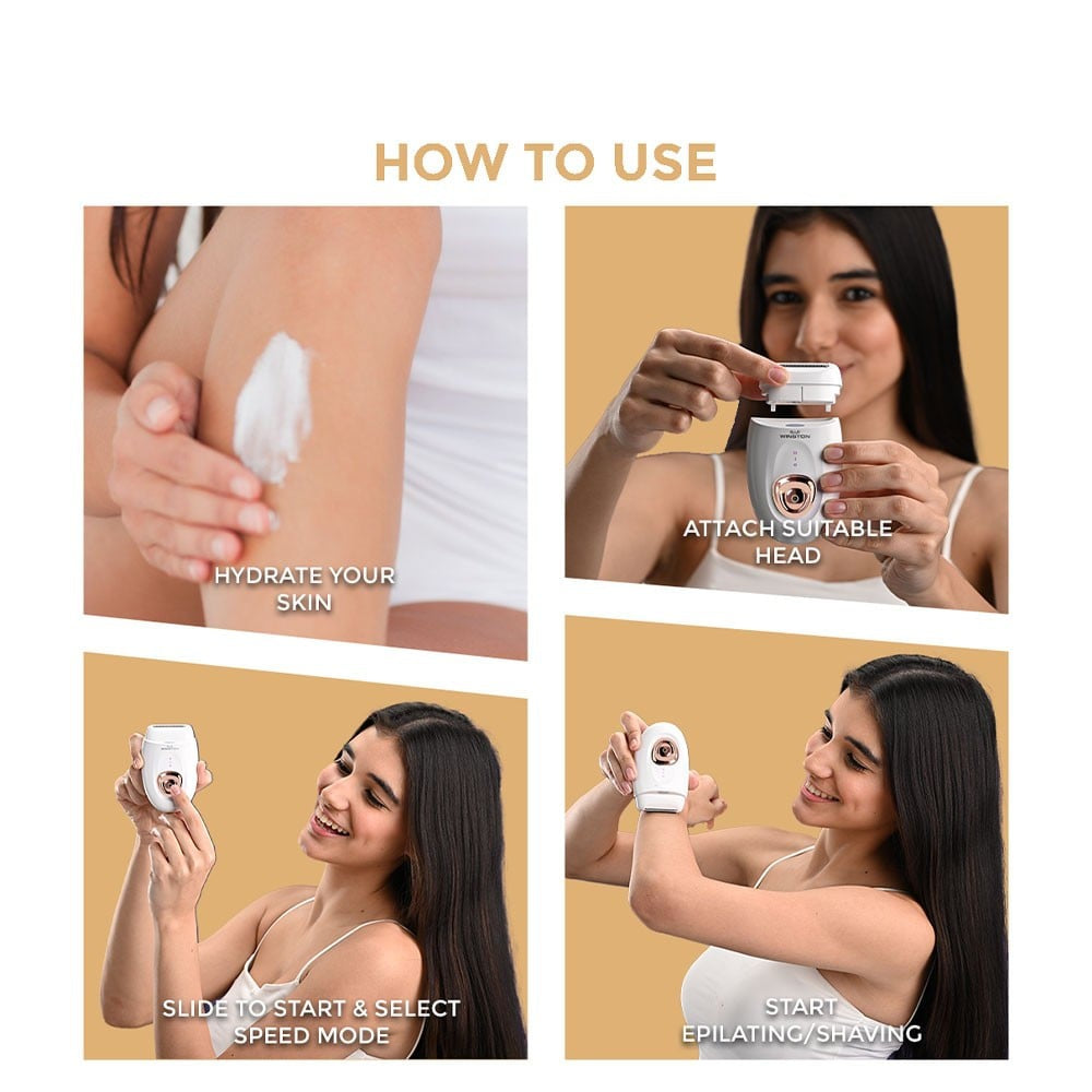 Winston Female Body Trimmer & Epilator : 1 unit