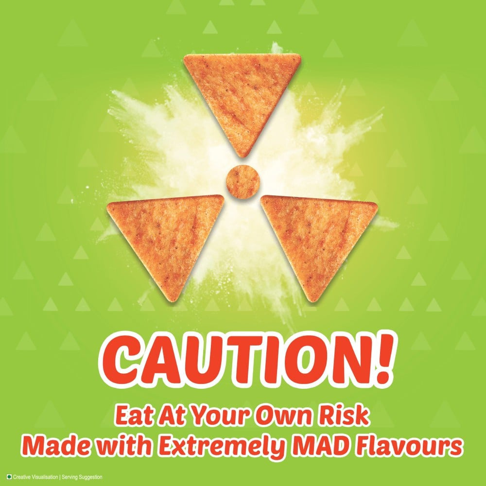 Bingo Mad Angles Tomato Madness Crisps : 60 g