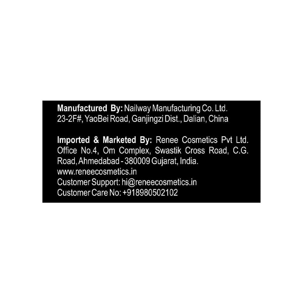 Renee Square Press On Nails (BN 08) : 1 pack (24 pieces)