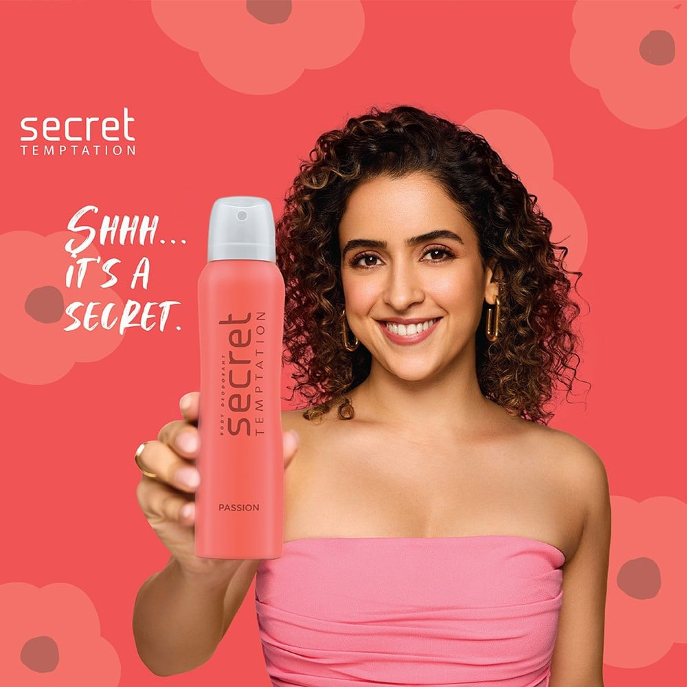Secret Temptation Passion Body Women's Deodorant : 150 ml