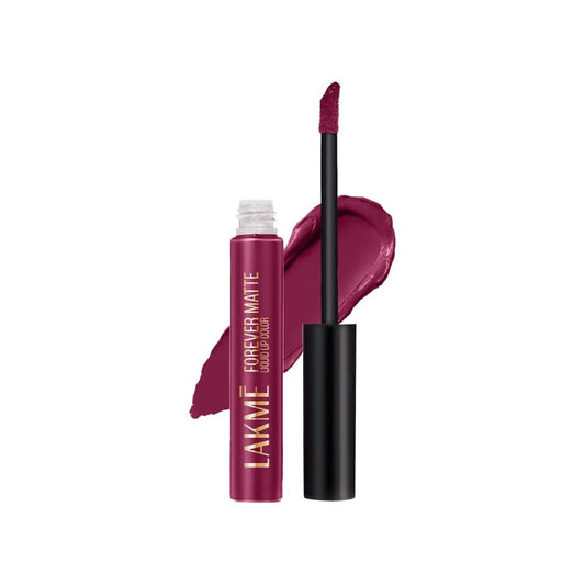 Lakme Forever Matte Liquid Lip Colour (Red Wine) : 5.6 ml