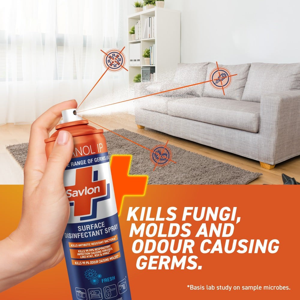 Savlon Surface Disinfectant Spray : 170 g