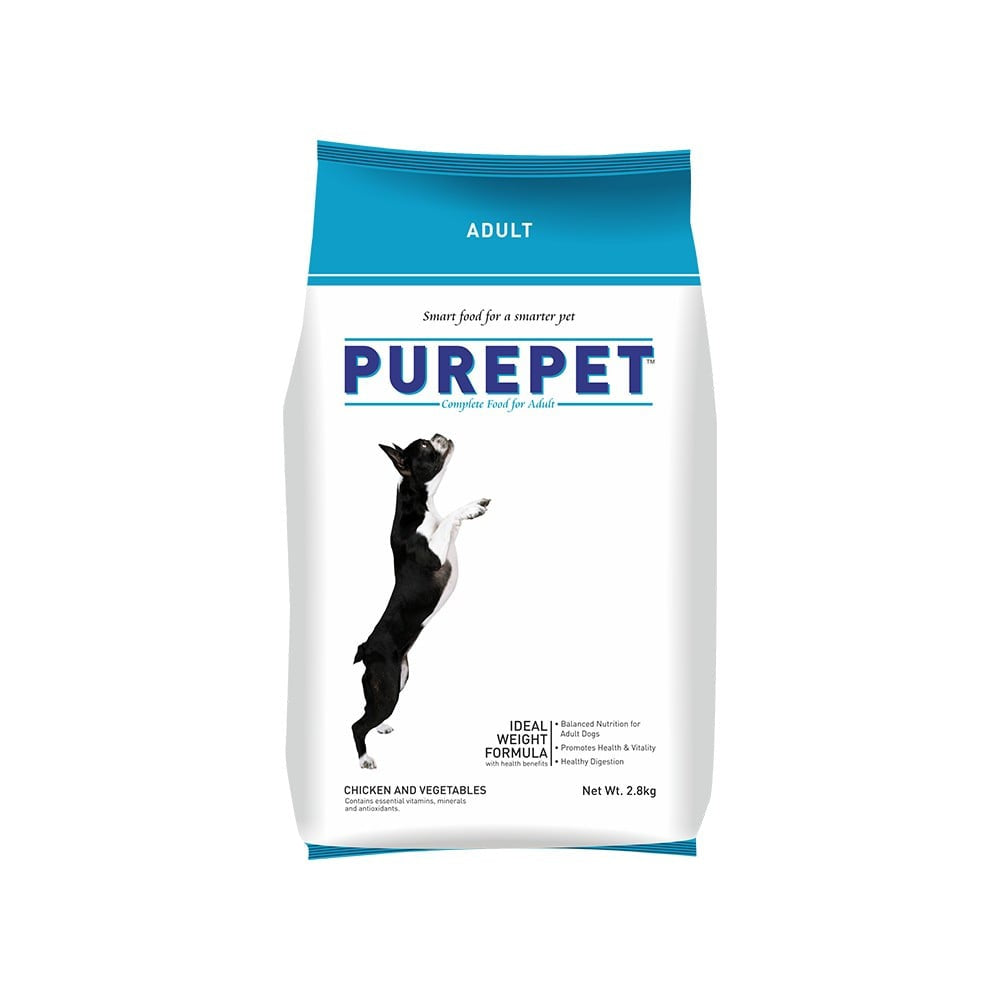 PurePet Adult Dog Food (Chicken And Vegetable Flavour) : 2.8 kg