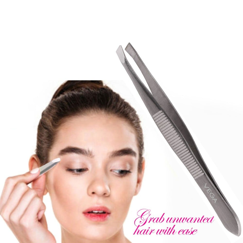 Vega Square Tip Tweezer : 1 piece