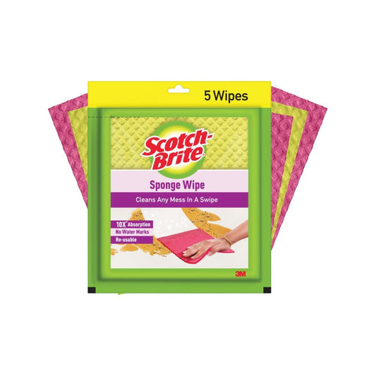 Scotch Brite Sponge Wipe : 5 units pack
