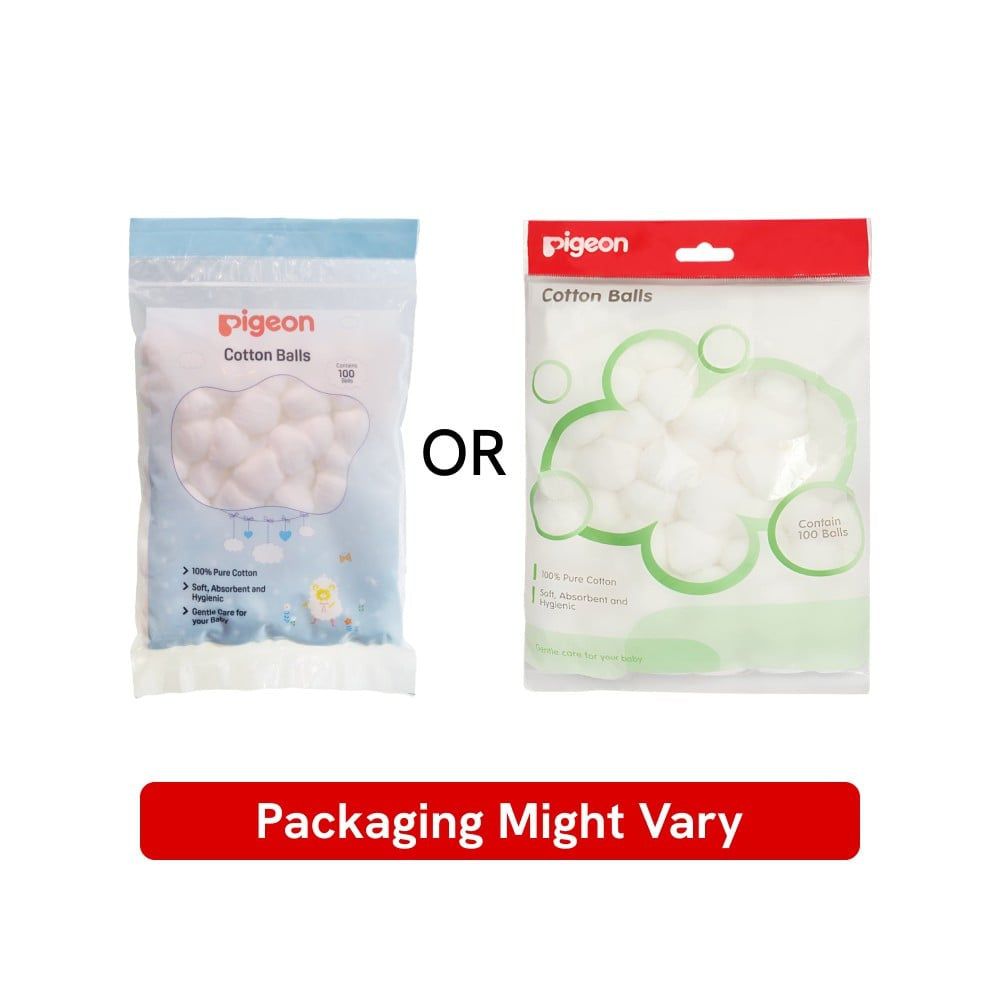Pigeon Baby Cotton Balls : 100 pcs