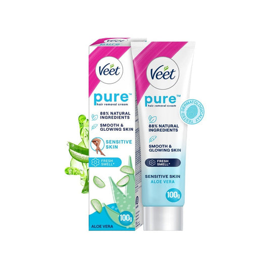 Veet Aloe Vera Sensitive Skin Hair Removal Cream : 100 g
