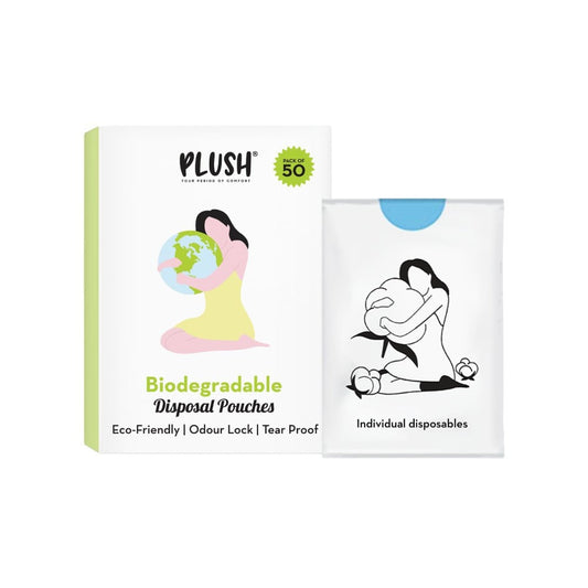 Plush Biodegradable Disposal Bag : 50 pieces