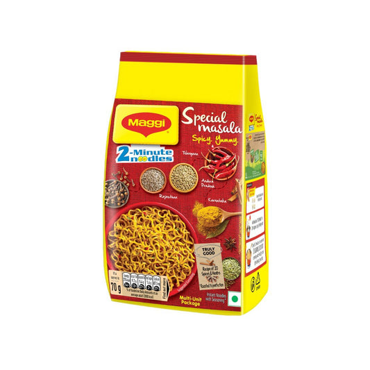 Maggi Special Masala Spicy Instant Noodles - Pack of 12 : 12x70 g